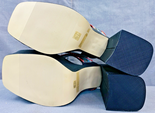 Sandalias de plataforma City Snappers vintage para mujer - talla US 6,5 - Imagen 8 de 17
