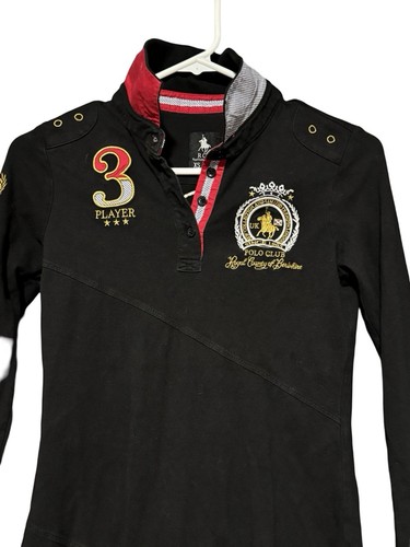RCB Fred Perry Polo Club Tennis Dress Sz XS Preppy Crested Embroidered Royal - 第 13/13 張圖片
