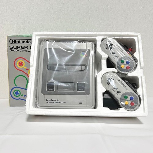 Nintendo Super Famicon model SHVC-001 Entertainment System complete set Japan