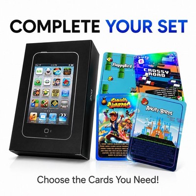 Unjust Nostalgia iOS Series Trading Cards (Pick your card!)