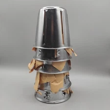 Vintage Saladmaster Food Grater Shredder LOT OF 5 GRATER/SLICER CONES ONLY