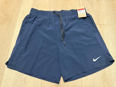 Nike Men s Challenger  7  Brief-Lined Running Shorts Large  Navy ( L )