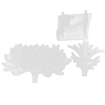 Kitz   Geweih Kristall Epoxy Silikon Form DIY Schmuck Display Stand 2999