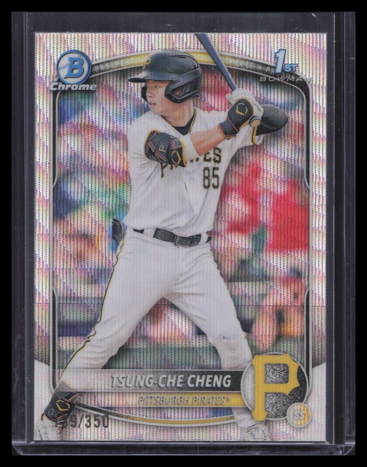 2025 Bowman #BCP-95 Tsung-Che Cheng Chrome Prospects Wave Refractor #/350