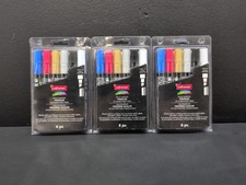 Craft Smart Premium Chisel Tip Oil Based Paint Pens 6Pcs Pack of 3