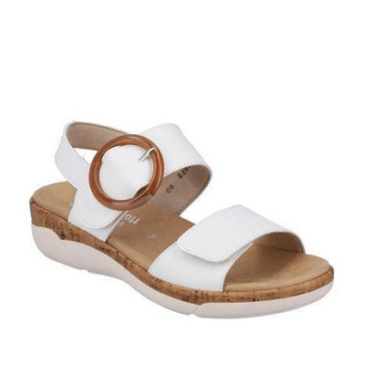 Remonte Jocelyn 53 Sandal in Weiss Summer, Casual, Comfort, Boho-Chic, Beach