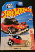 2026 Hot Wheels #70 Mattel 4/5 DECIDEDLY GO Magic 8 Ball Red Near Mint