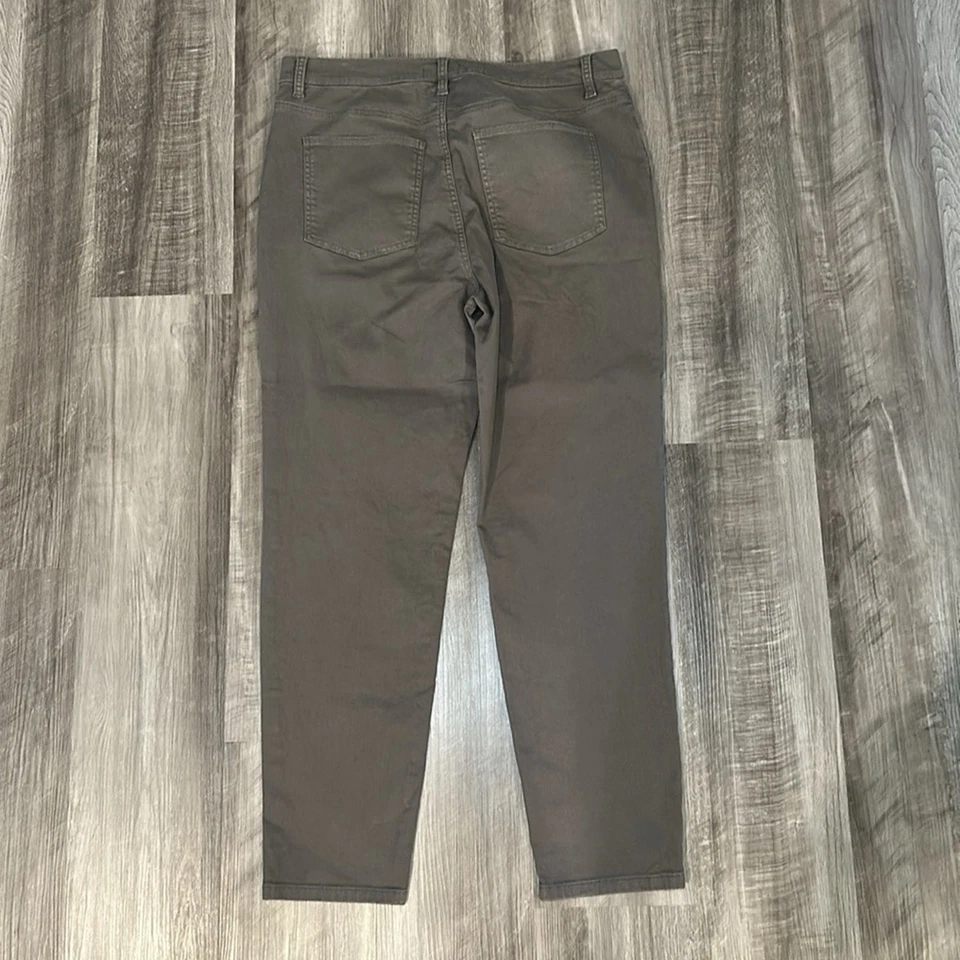 Pantalón Cónico Denim Algodón Orgánico Eileen Fisher - Grande Foto 2 de 4