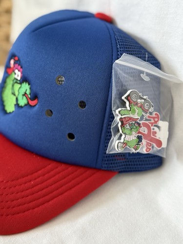 BRAND NEW 4/20/2025 Philadelphia Phillies SGA - PHILLIE PHANATIC Widget Hat Cap - Picture 2 of 4
