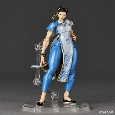 Kaiyodo Revoltech Amazing Yamaguchi Chun-Li Action Figure No Bonus