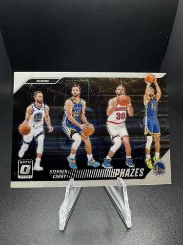 2024-25 Panini Donruss Optic STEPHEN CURRY PHAZES #4 • SSP • Rare • MINT