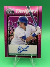 2023 LEAF METAL THAYRON LIRANZO 7/7 THRILLERZ PINK AUTO DODGERS TIGERS SSP
