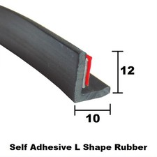 Self Adhesive Flexible L Shape Rubber Angle Trim Seal - Price Per Metre
