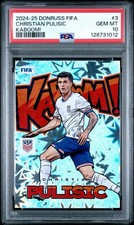 2024-25 Panini Donruss FIFA Christian Pulisic Kaboom