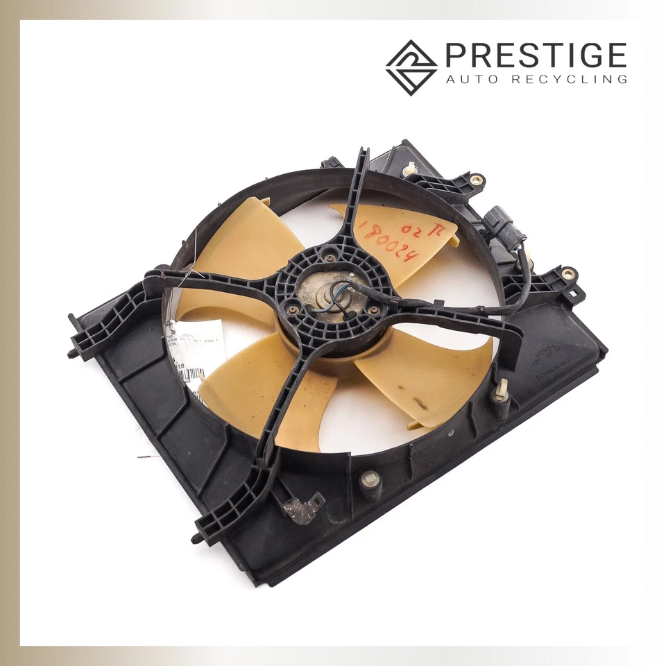 ACURA TL CL 2002 2003 radiador ventilador motor con cubierta 38615-PGE-A00 OEM Foto 3 de 4