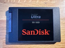 SanDisk Ultra 3D 2.5" 500GB 6G/s SSD - SDSSDH3-500G - 99-100%