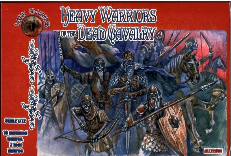 Alliance 72014 - 1:72 Heavy Warriors of the Dead Cavalry - New
