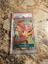 One Piece CCG Bonney Jewelry Prb02 Alternate Art PSA 10 Gem