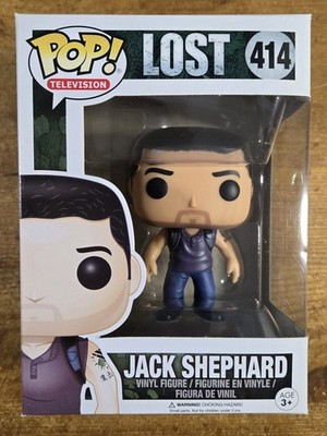 VAULTED Funko POP! Lost #414 JACK SHEPHARD, 2017 In Protector, New