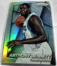 2014-15 Panini Prizm Basketball Anthony Bennett Minnesota Timberwolves Silver 97