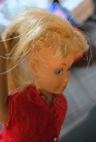 Vestido rojo muñeca Barbie Skipper Mattel vintage - Imagen 6 de 6