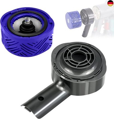 Fixbetter Motor Rear Cover and Rear Filter Kit for Dyson V6 DC58 DC59 DC61 DC62