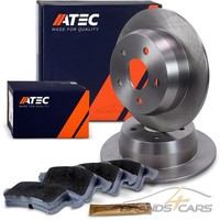 Atec Bremsscheiben Voll Ø305+BREMSBELÄGE Hinten FÜR Jeep Grand Cherokee 2 99-05