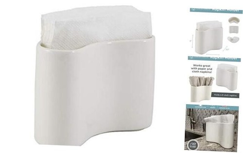 Ceramic Napkin Holder For Table Kitchen Paper Linen Cloth Napkins Upright