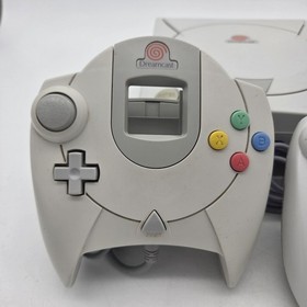 Sega Dreamcast Game Console Complete OEM Bundle HKT-3020 W/ 2 Controllers TESTED