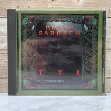 Black Sabbath – Tyr CD 1990 U.S. Club Press! I.R.S. X2 13049 NM Disc • RARE OOP!