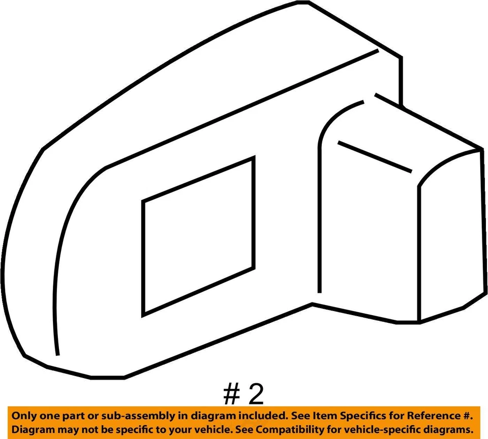适合 2006 - 2007 雪佛兰 HHR 帽子 FRT S/D LK CYL *PRL BR 15931254 - 全新原始设备制造商 — 第 4/4 张图片