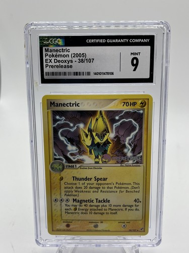 Manectric graded CGC 9 for sale on eBay