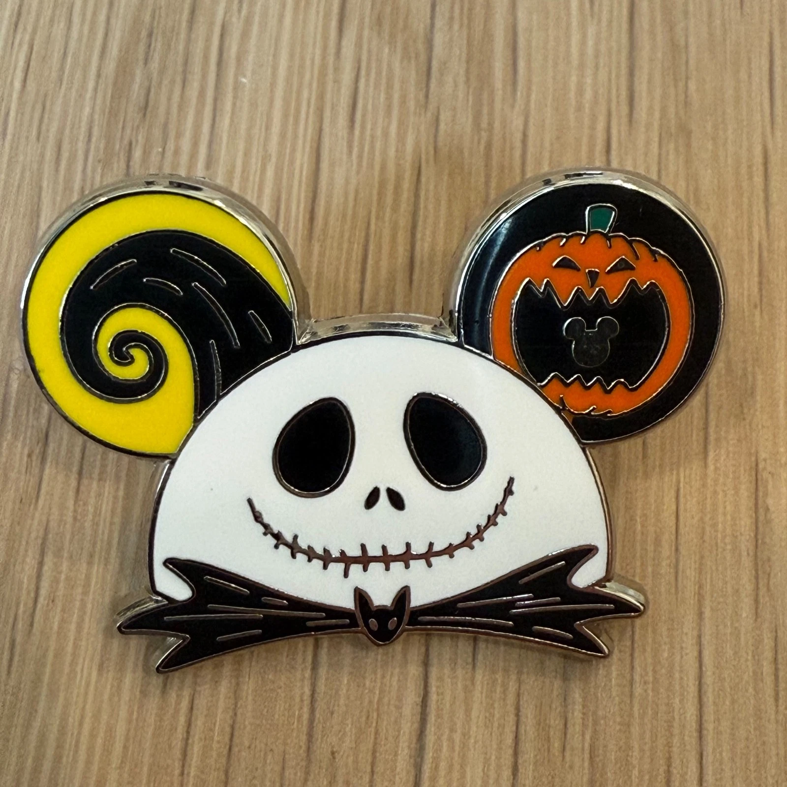 2024 DLR Disneyland Hidden Mickey Disney Pin - Ear Hat - Jack Skellington