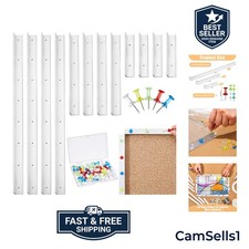12 Pcs Stained Glass Supplies - 3 Sizes Aluminum Block System with Push Pins