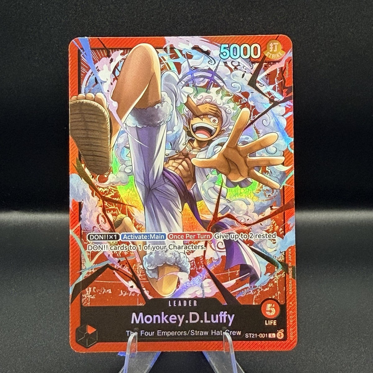 Monkey.D.Luffy ST21-001 - One Piece TCG Starter Deck EX: Gear 5