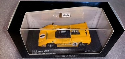 TEAM MC LAREN M8 A ''BRUCE MC LAREN'' CAN AM SERIE 1968   # 4    1:43