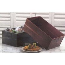 American Metalcraft BEV820 Full Size Rectangular Hammered Black Tub
