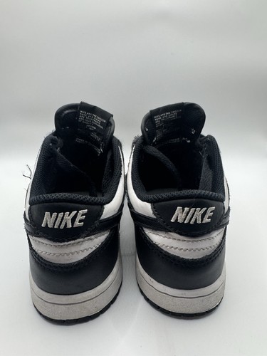 Nike Dunk Low Retro Panda White Black CW1588-100 Youth Shoes size 1Y - Picture 3 of 10