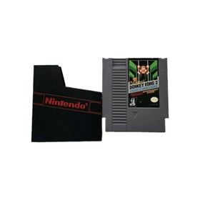 NES The Original Donkey Kong 3 Arcade Classic Series w/ Dust Sleeve Tested Good