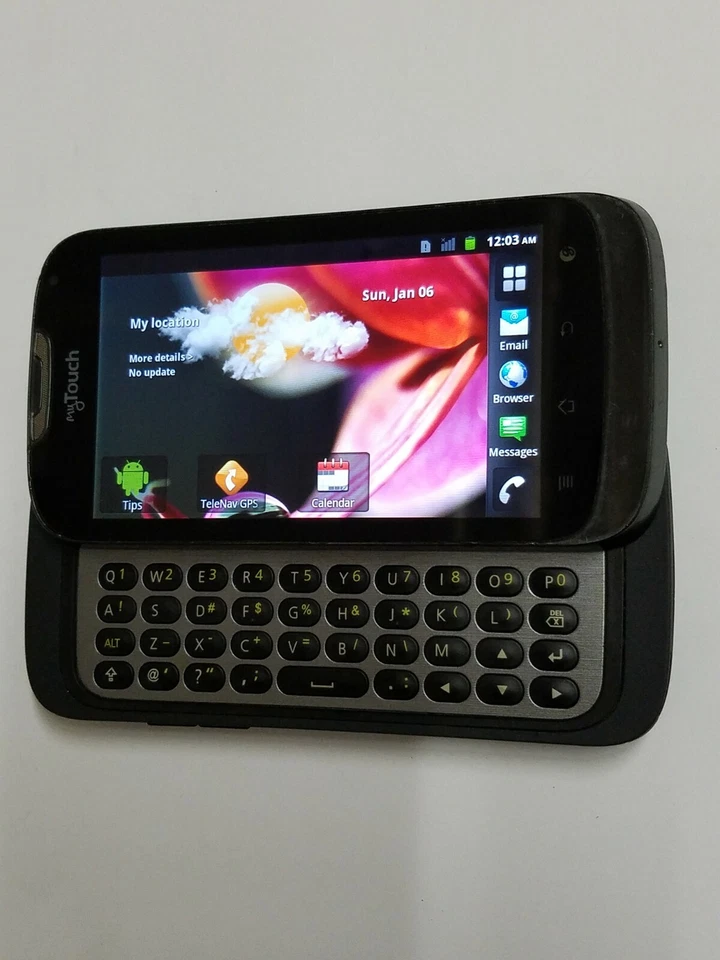 T-Mobile Simple Mobile Lyca MetroPCS LG MyTouch Q 4G U8730 Keyboard Basic Phone - Image 3 of 4