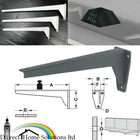 Hebgo Console Fixed Bracket 150kg Heavy Duty Shelf, Table, Bench, Chair Support