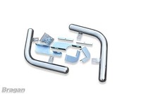 Hintere Eckenleisten FüR Hyundai Santa Fe 2006 - 2010 Aus Edelstahl