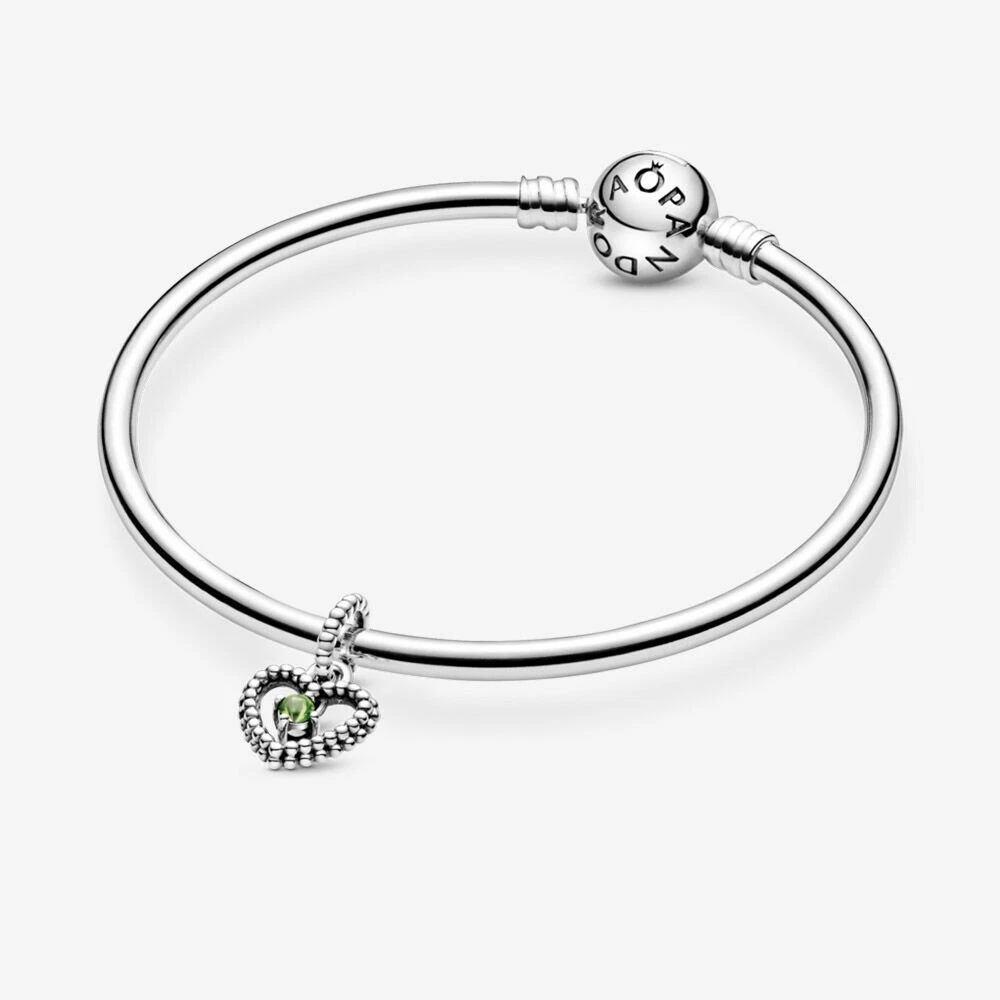 BRAND NEW Pandora Signature August Birthday Charm Bracelet Set
