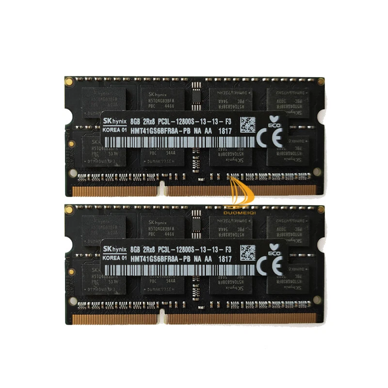 SK Hynix 10x 8GB 2RX8 DDR3 1600MHz PC3L-12800S CL11 SODIMM Laptop RAM Memory !R3 - Image 4 of 4