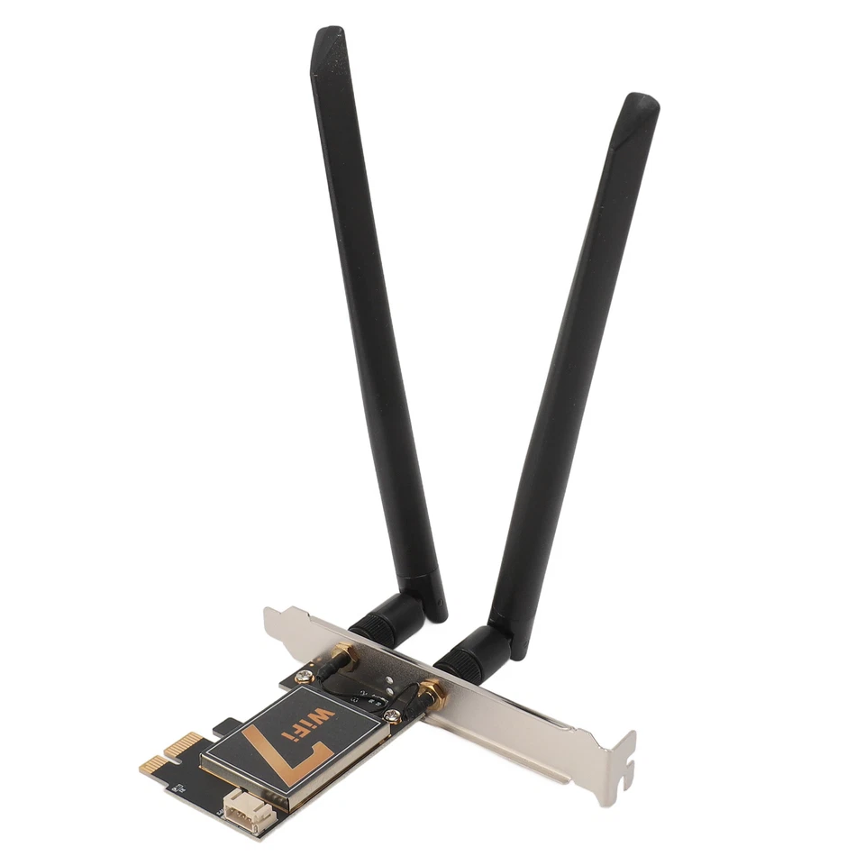BE200NGW PCI Ex1 WiFi Card With 8DB Antenna 8774Mbps WIFI7 5.4 For KBY - Bild 3 von 4