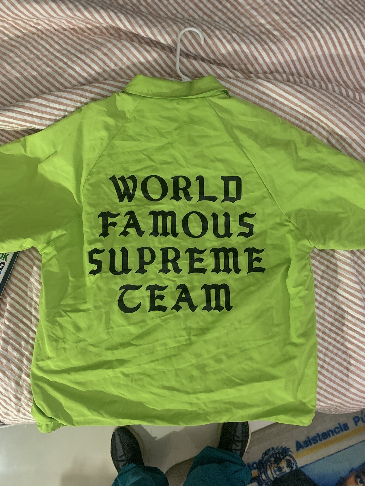 Supreme World Famous Coach&rsquo;s Jacket  Spring/Summer 2020 large