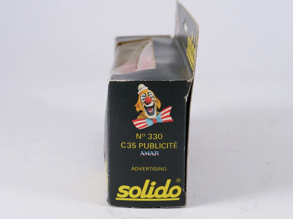 Solido N.330 Camion Citroën C35 Circo Amar Servizio Pubblicità Nuovo 1/50 Box - Immagine 4 di 4