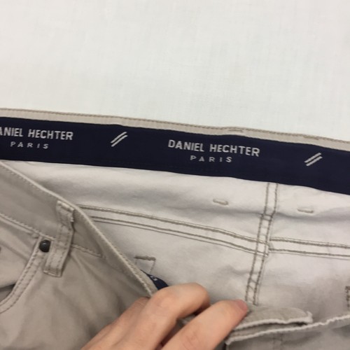 Daniel Hechter Trousers Mens W46 L34 Straight Fit Chino Beige - Picture 6 of 11