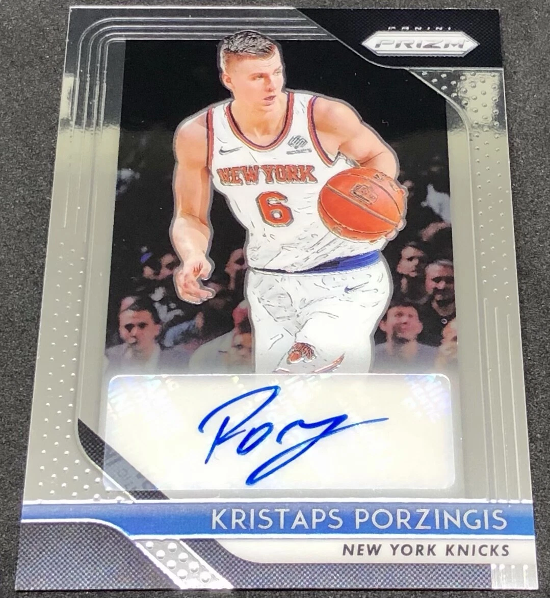 Porzingis autograph sales