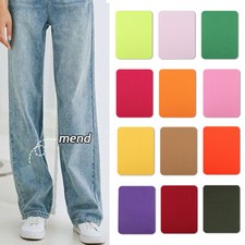 Cotton Elbow / Knee Patches Iron On Sew, Size  Fabric Choice Repair Customise